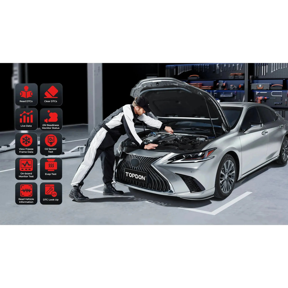 Topdon TopScan Pro | Diagnostic Tool | Car