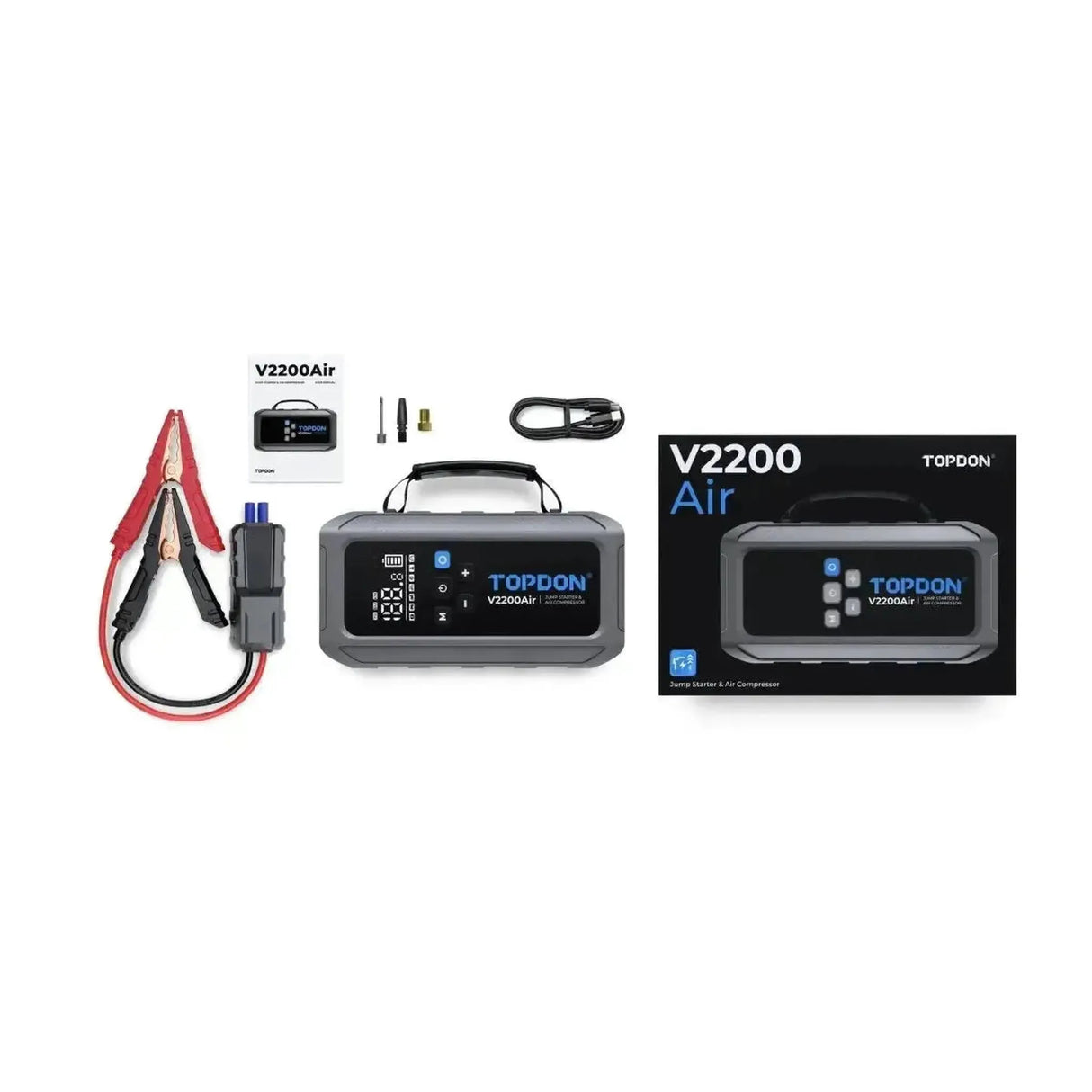 Topdon V2200Air | Jump Starter