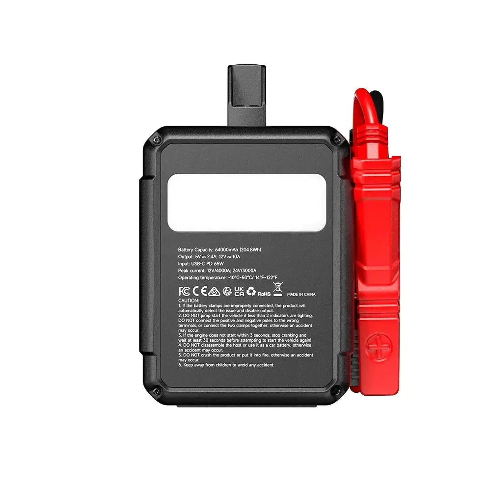 Topdon V4000 HD | Jump Starter