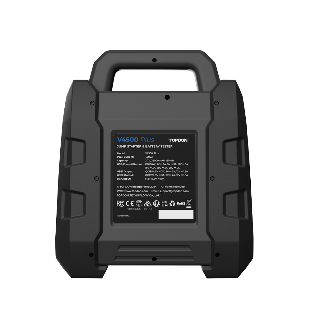 Topdon V4500 Plus | Jump Starter