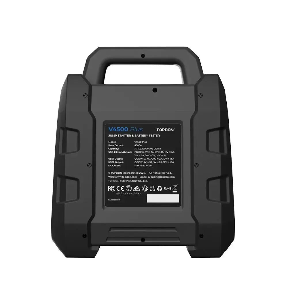 Topdon V4500 Plus | Jump Starter