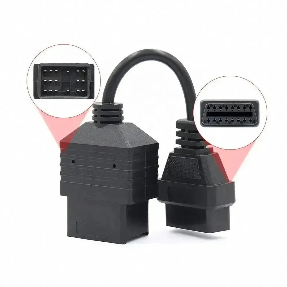 Toyota 17-pins OBD1 – 16-pins OBD2 Adapter Cable | Passenger Car
