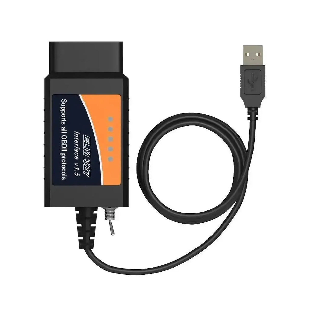 Universal ELM327 (CHT340) (HS/MS-CAN Switch) | USB Interface Cable