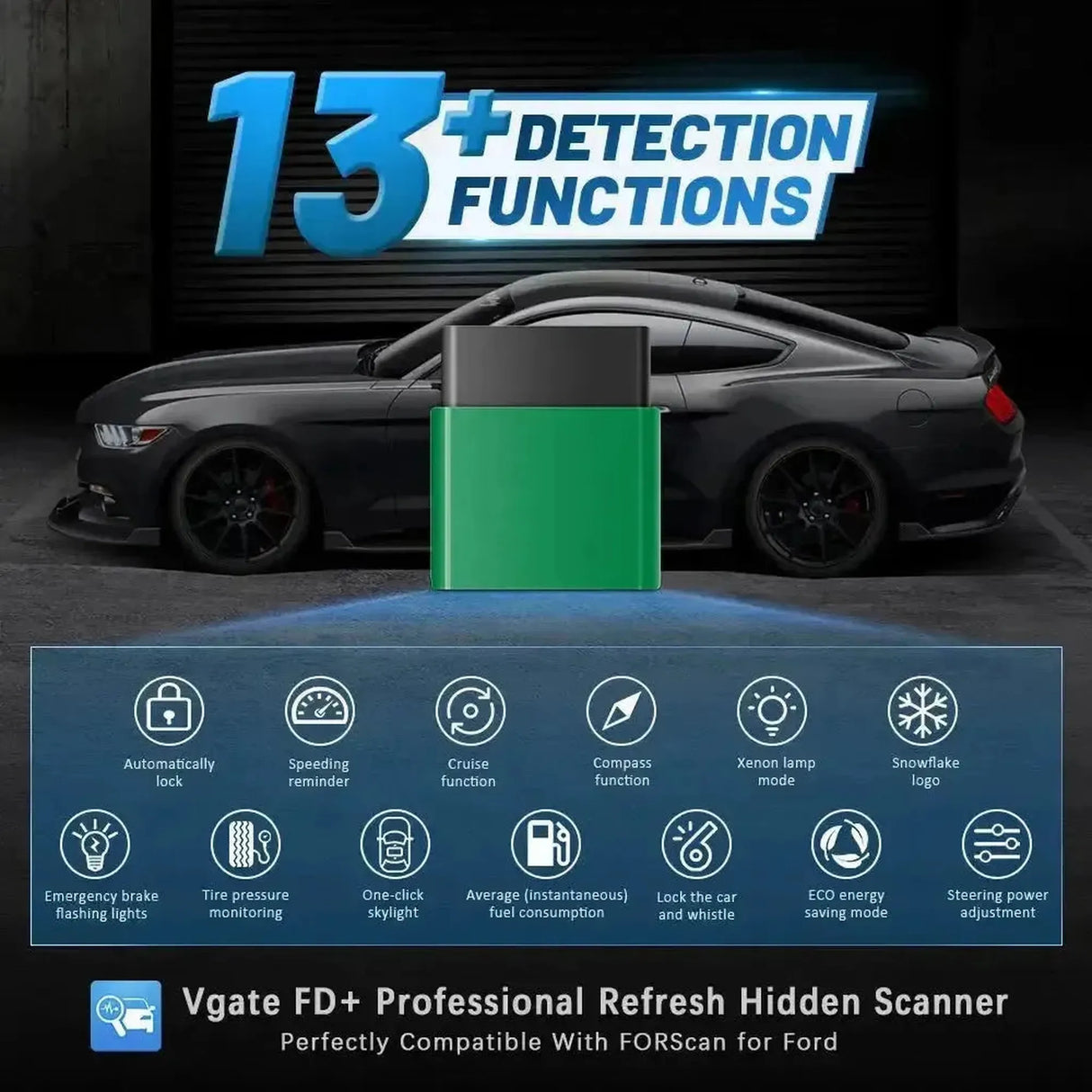 Vgate vLinker FD+ | ELM327 Interface (Bluetooth 4.0)