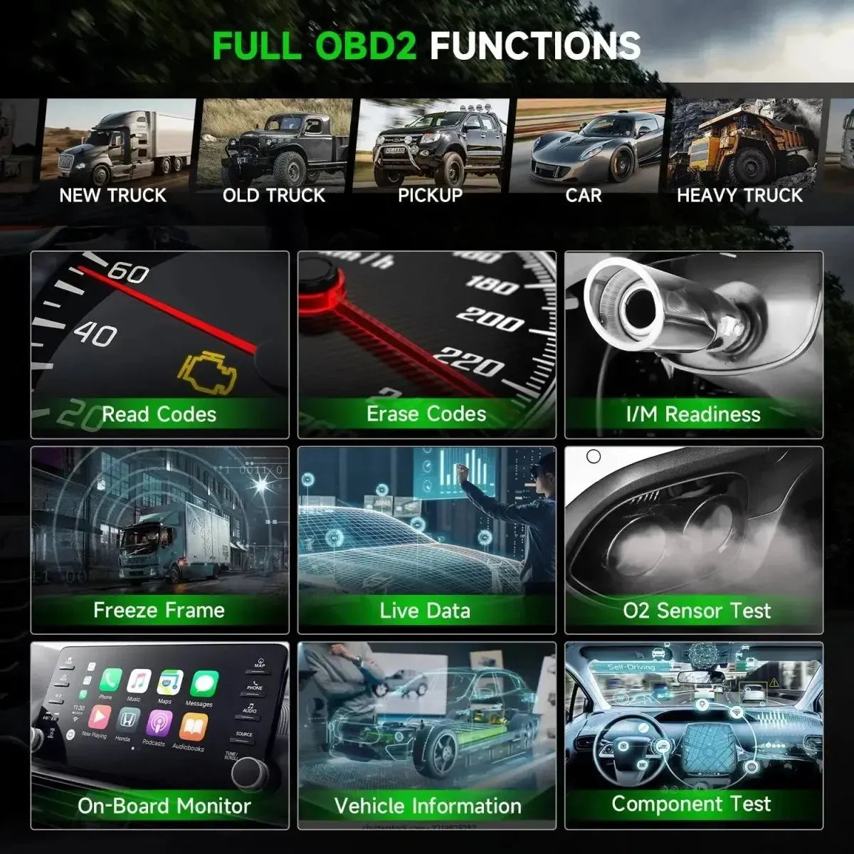 Ancel HD100 Truck Diagnostic Tool