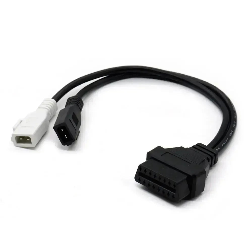 Audi/Seat/Skoda/Volkswagen 2+2-pins OBD1 – 16-pins OBD2 Adapter Cable | Personenauto