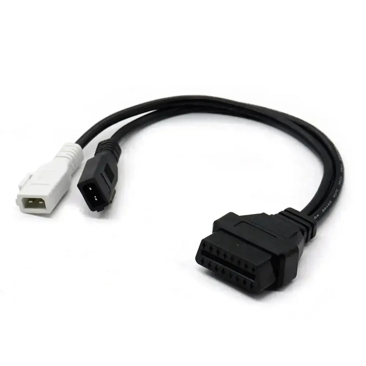 Audi/Seat/Skoda/Volkswagen 2+2-pins OBD1 – 16-pins OBD2 Adapter Cable | Passenger Car