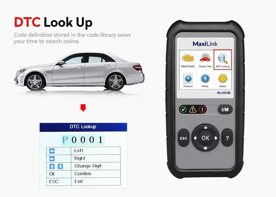 Autel MaxiLink ML529HD Car/Truck Fault Code Reader