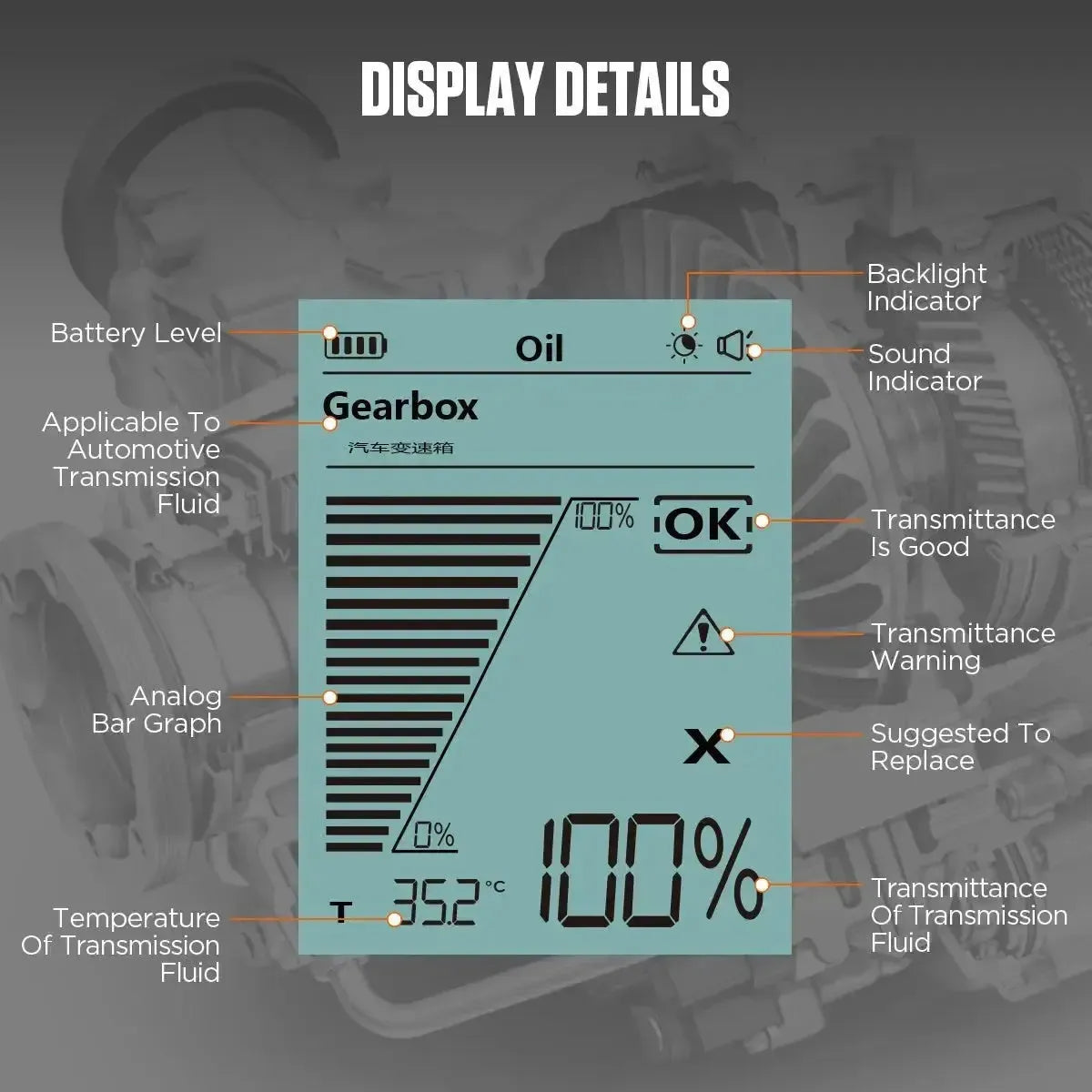 Autool AS505 | Transmission Fluid Tester