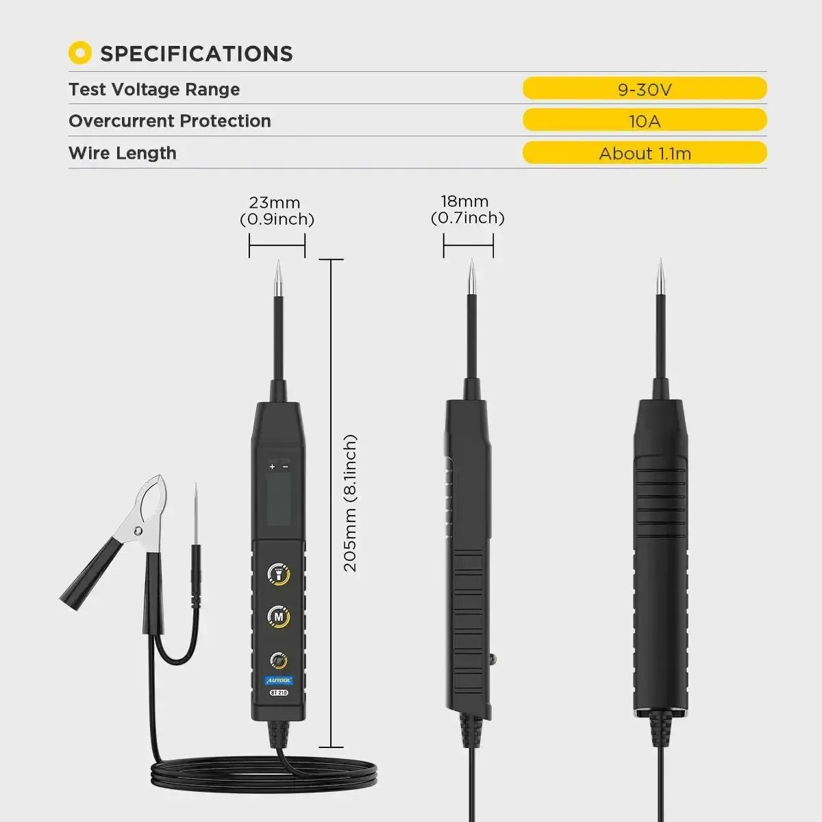Autool BT210 | Circuit tester