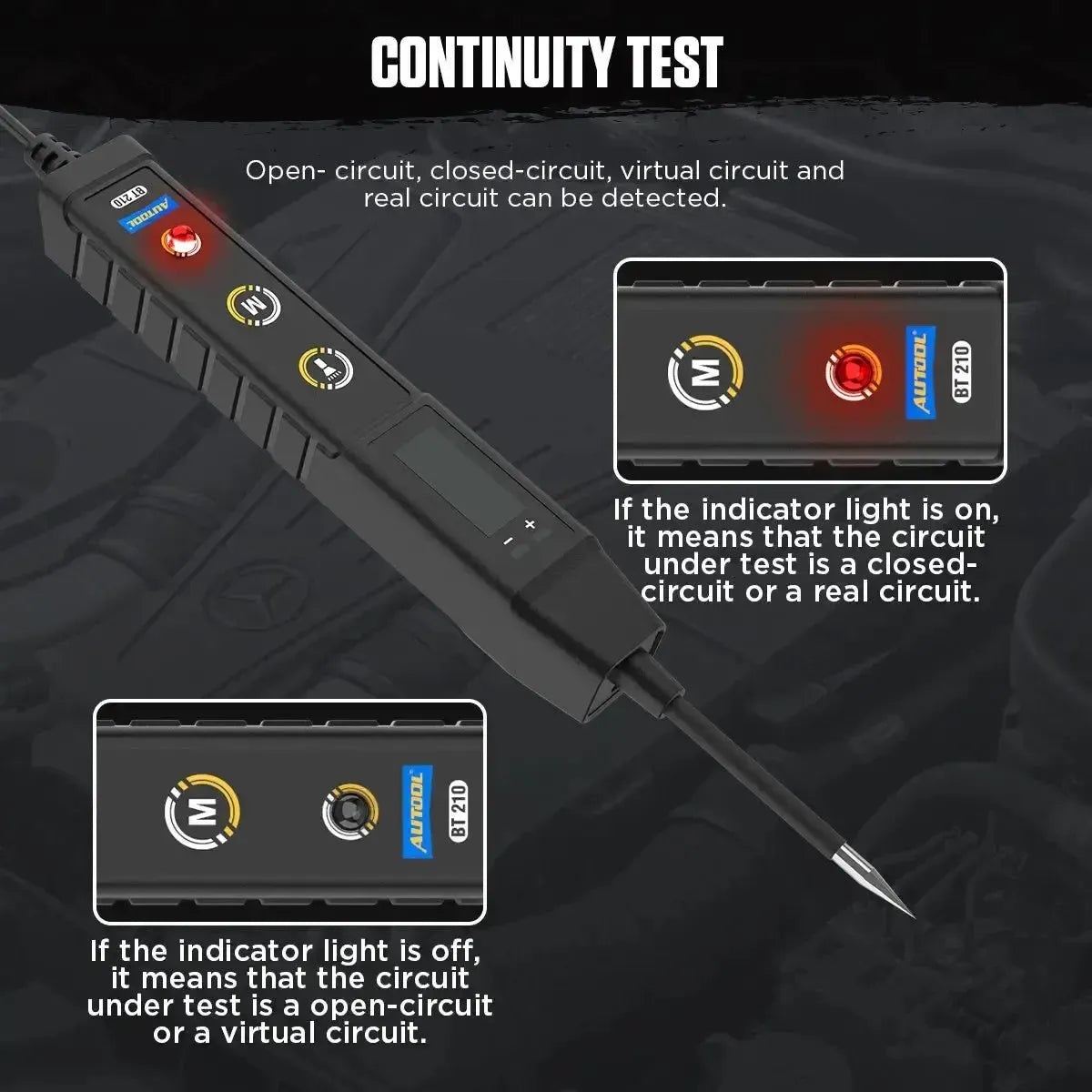 Autool BT210 | Circuit tester