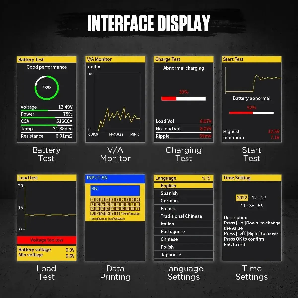 Autool BT880 | Battery Tester