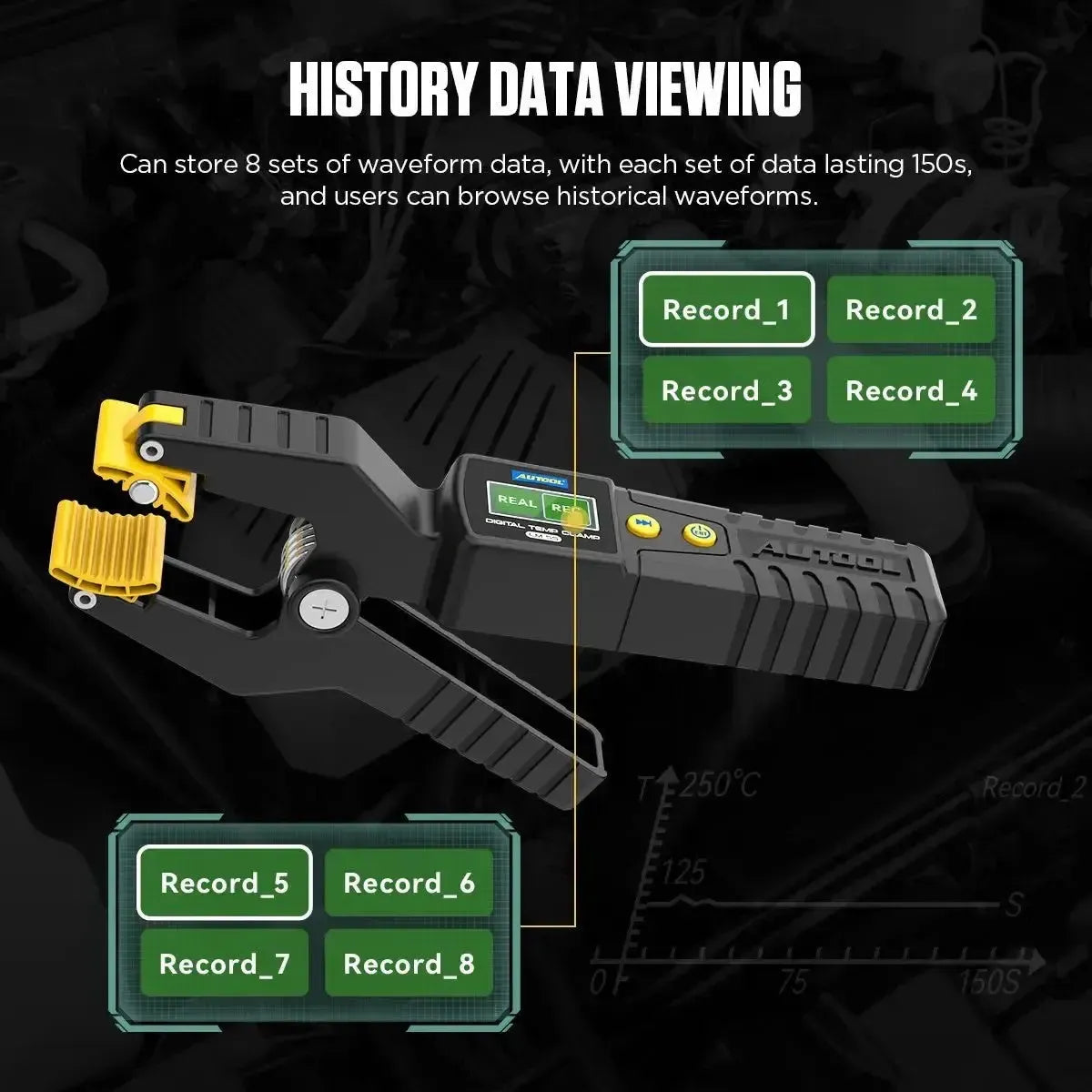 Autool LM55 | HVAC Temperature Clamp | Accessories