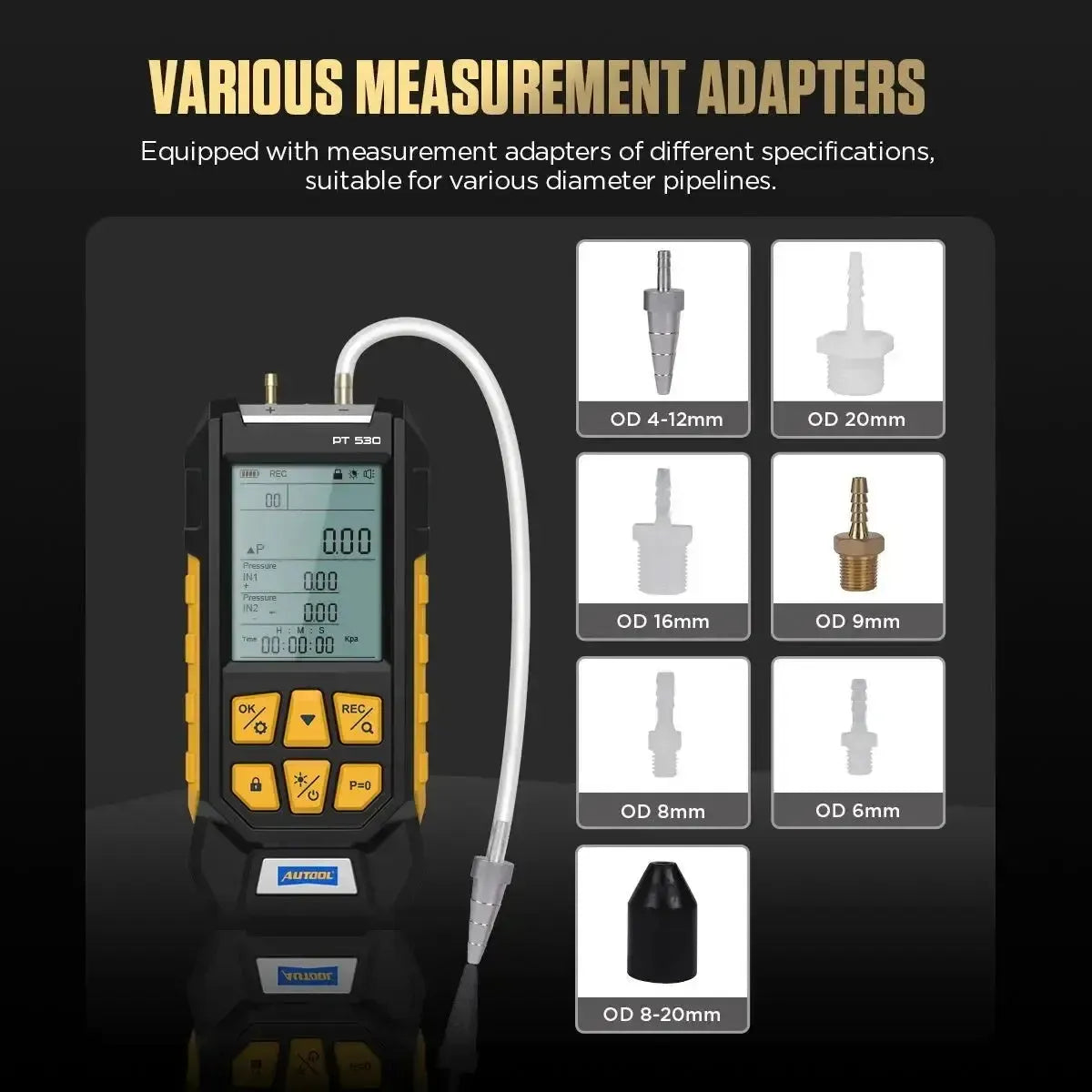 Autool PT530 | Air Pressure Tester