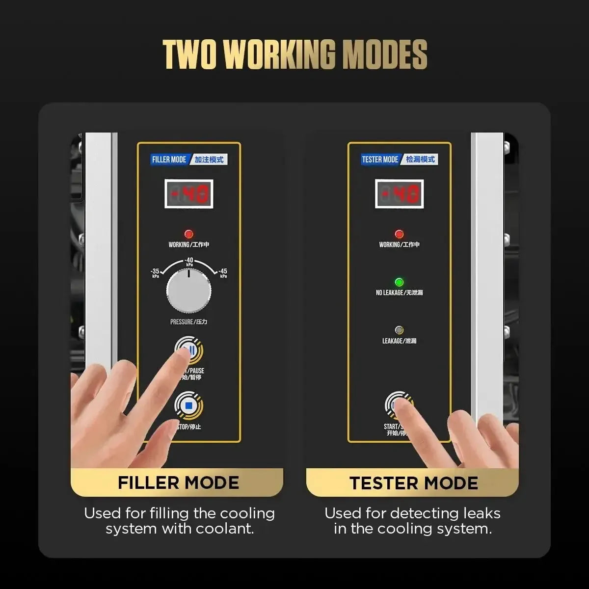 Autool SC301 | Coolant Tester & Bleeder
