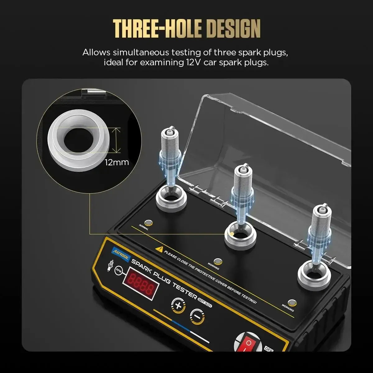Autool SPT301 | Spark Plug Tester