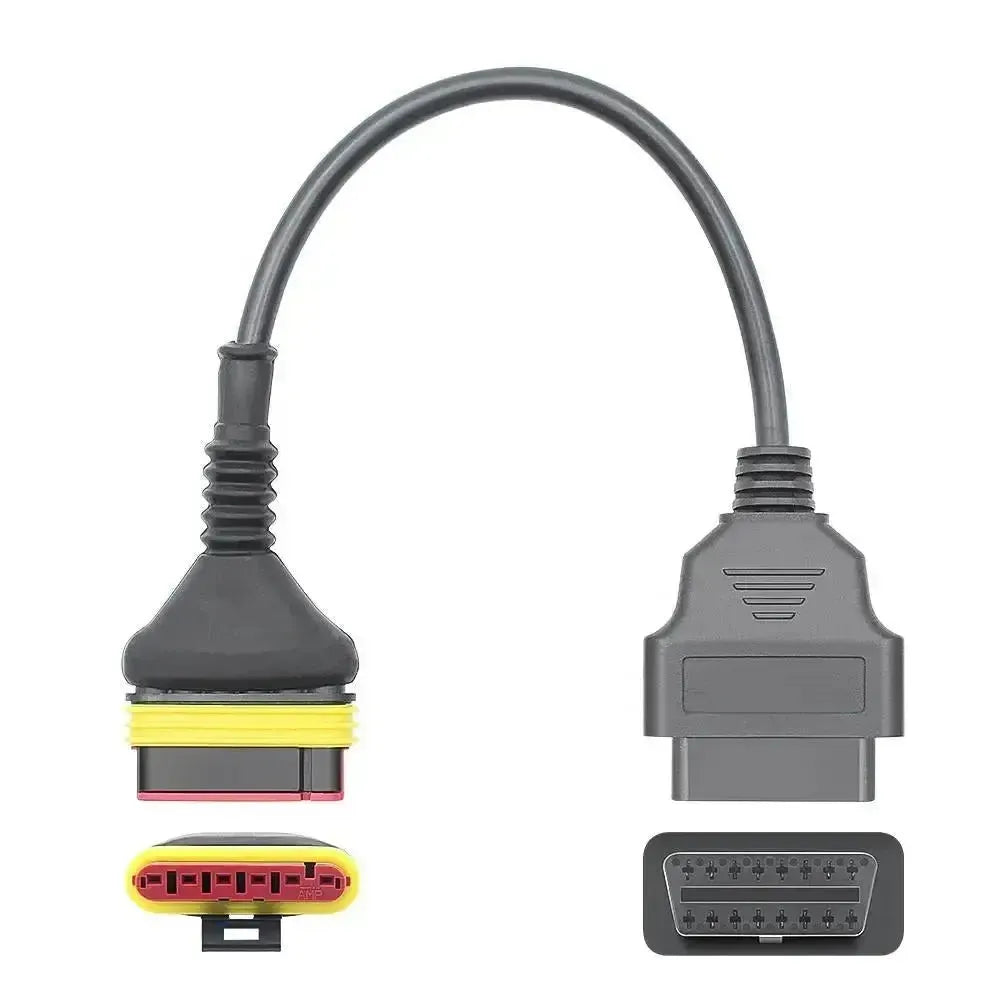 Benelli 6-pins OBD – 16-pins OBD2 Adapter Cable | Motorcycle