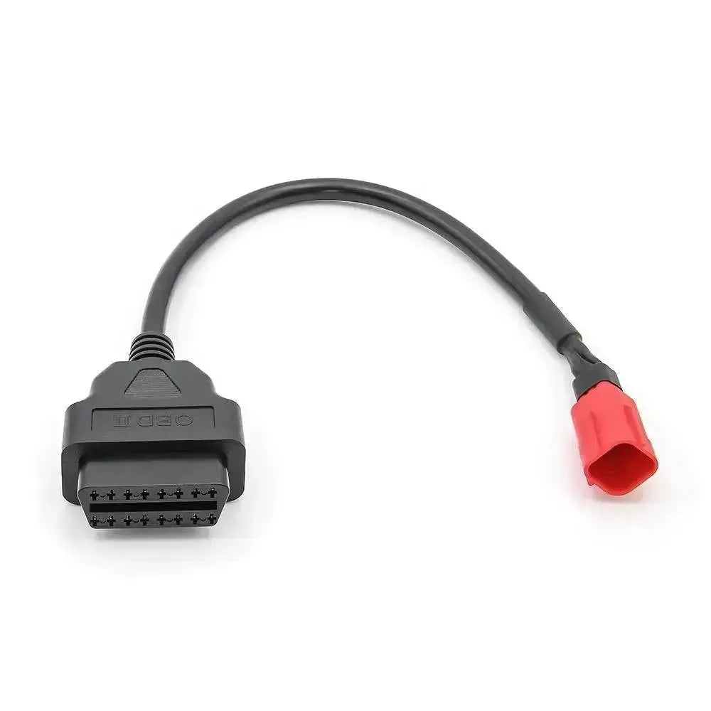 Euro-V 6-pins OBD – 16-pins OBD2 Adapter Cable | Motorcycle