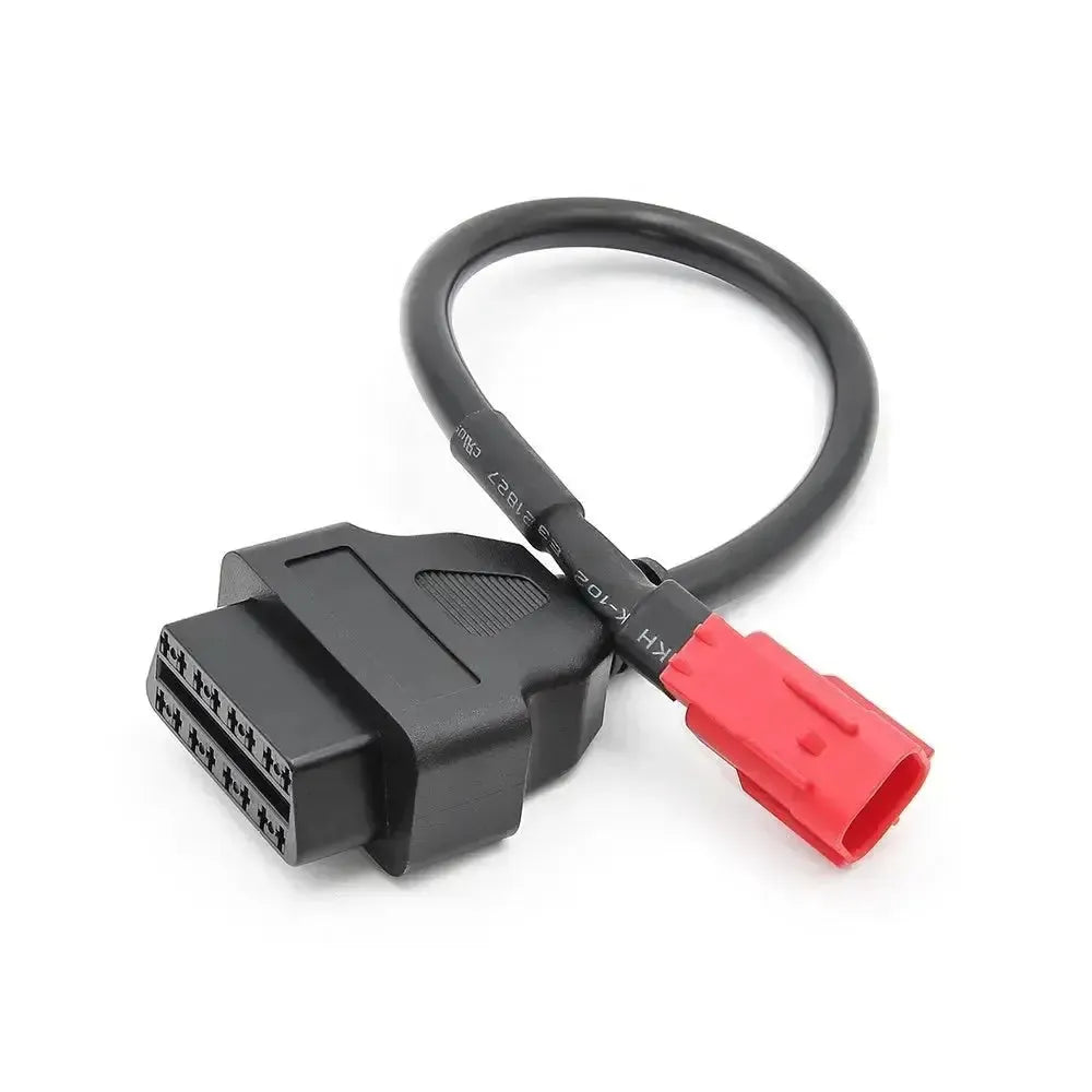Euro-V 6-pins OBD – 16-pins OBD2 Adapter Cable | Motorcycle