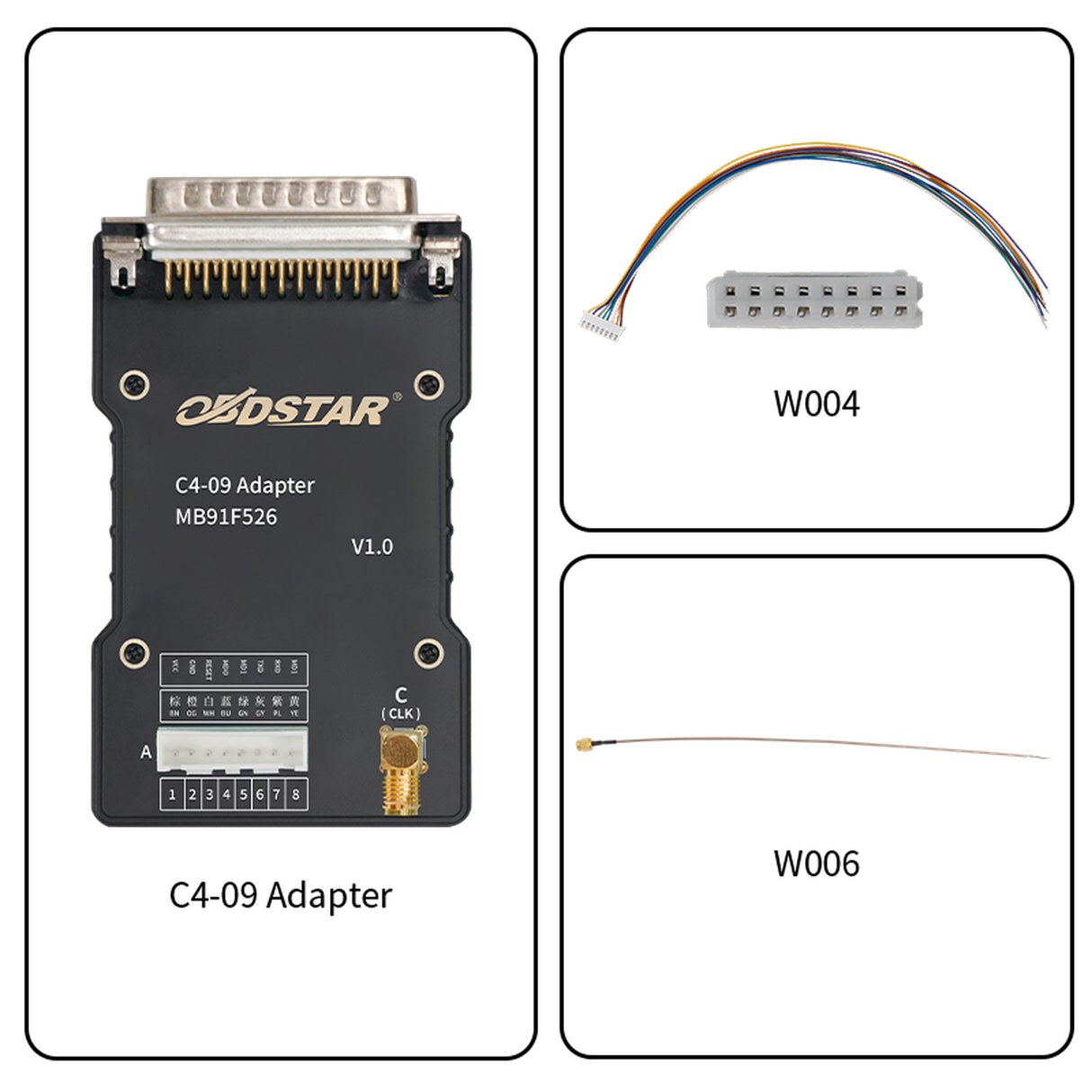 OBDSTAR (C4-09) | Adapter Kit (MB91F526) | Accessories