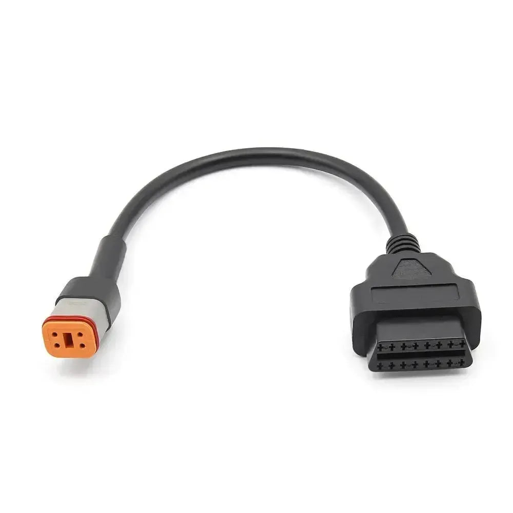 Harley-Davidson 4-pins OBD – 16-pins OBD2 Adapter Cable | Motorcycle