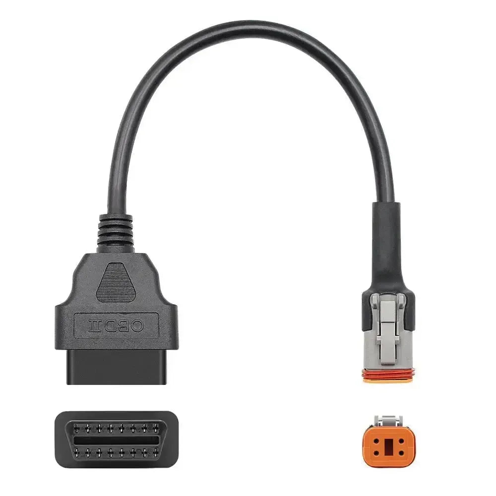 Harley-Davidson 4-pins OBD – 16-pins OBD2 Adapter Cable | Motorcycle