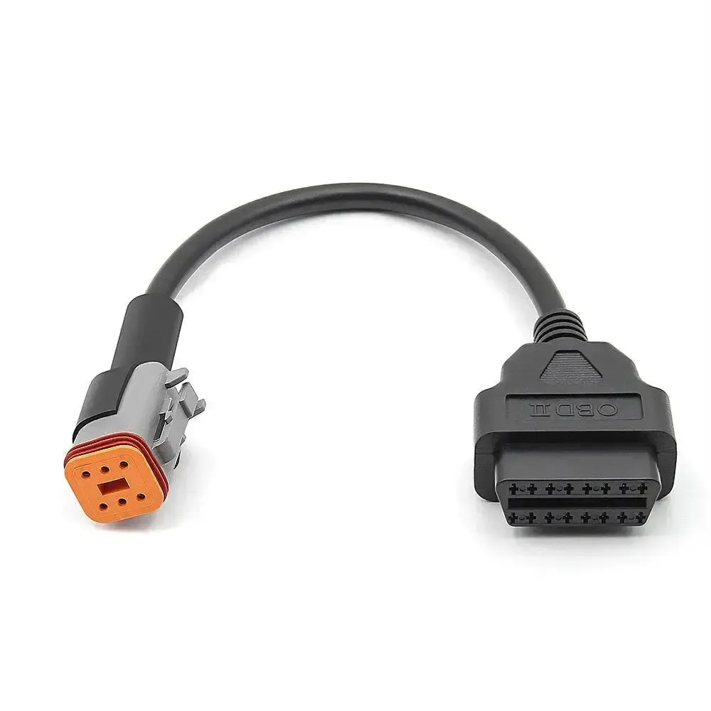 Harley-Davidson 6-pins OBD – 16-pins OBD2 Adapter Cable | Motorcycle