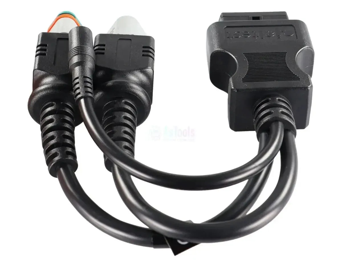 Jaltest (JDC216A9) | 3+3-pins J1939 - 16-pins OBD2 Adapter Cable | Commercial and Work Vehicle