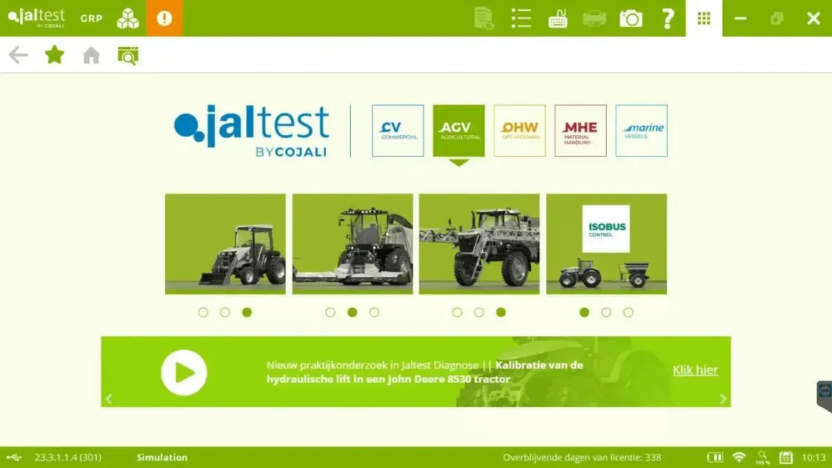 Jaltest AGV (Agricultural) Diagnostic Tool