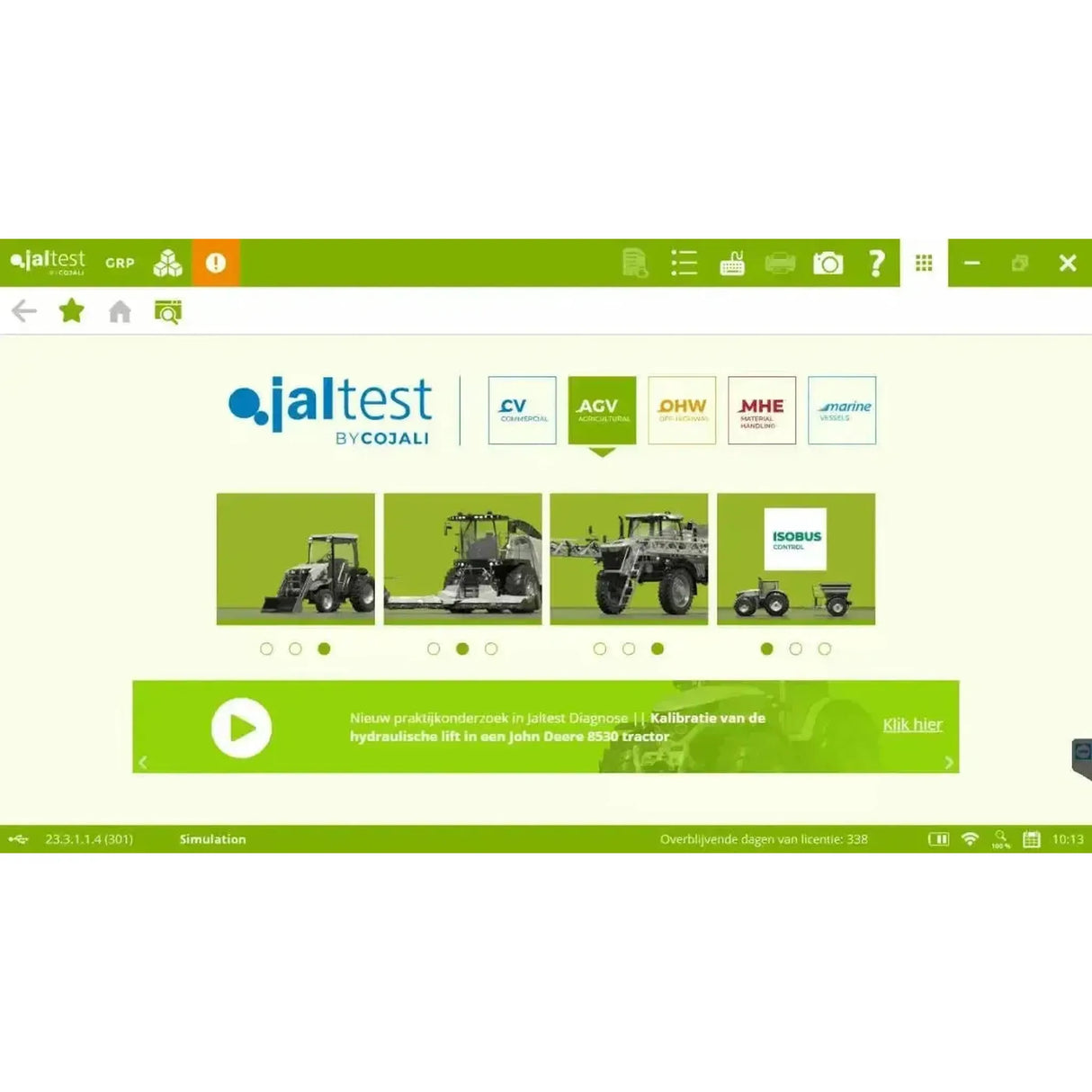 Jaltest AGV (Agricultural) Diagnostic Tool