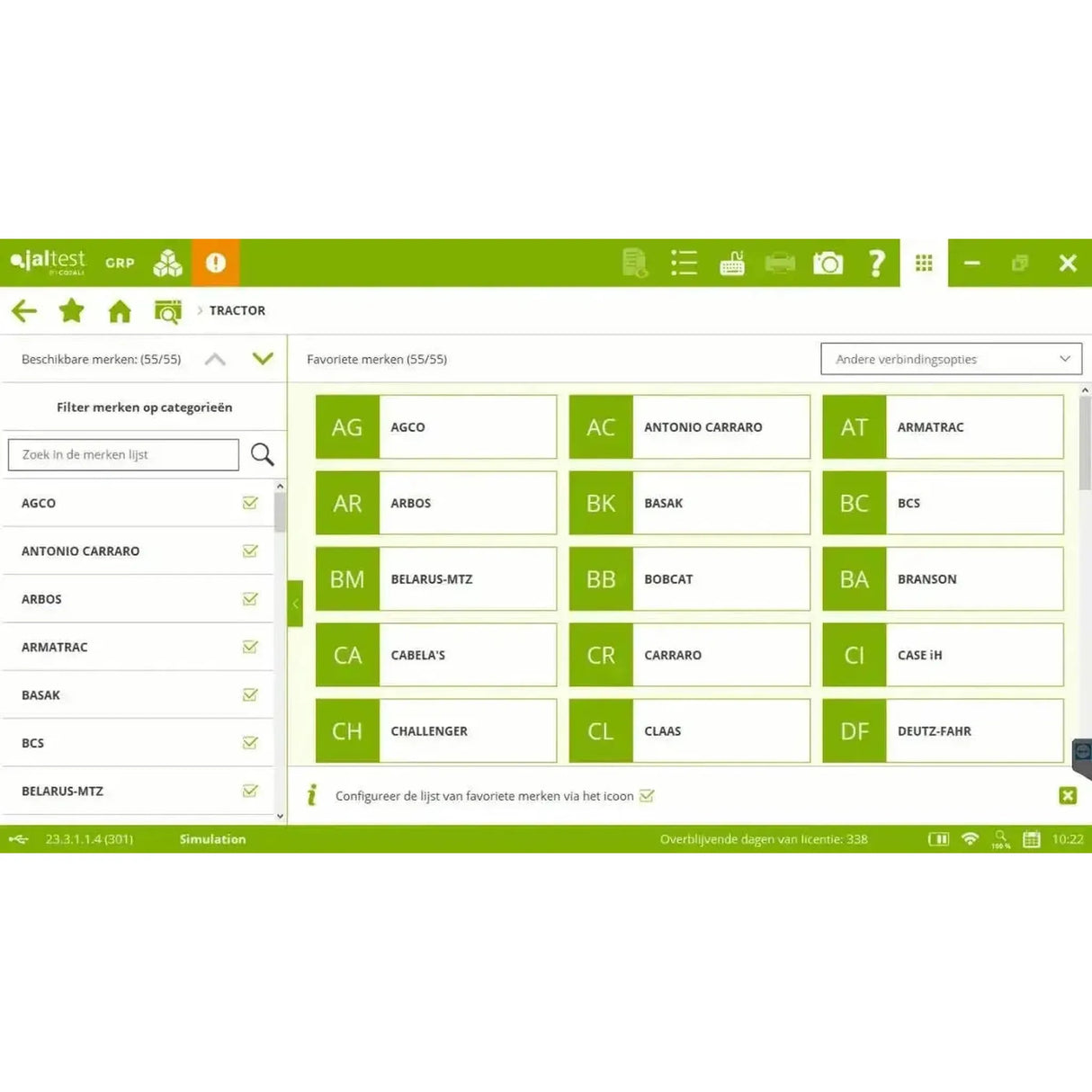 Jaltest AGV (Agricultural) Diagnostic Tool