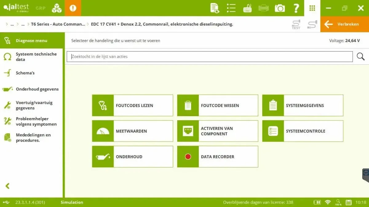 Jaltest AGV (Agricultural) Diagnostic Tool