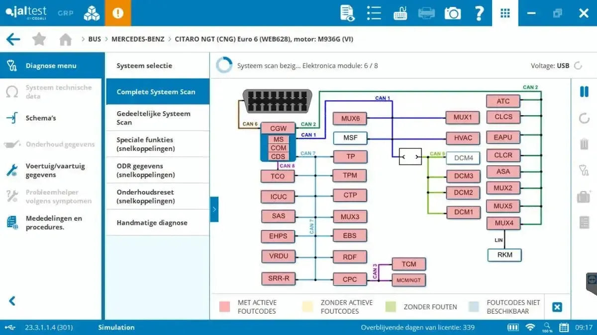 Jaltest Bus Diagnostic Tool