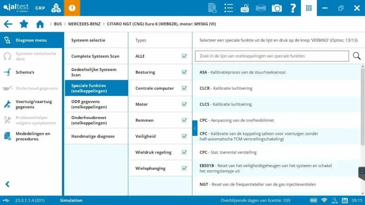 Jaltest Bus Diagnostic Tool