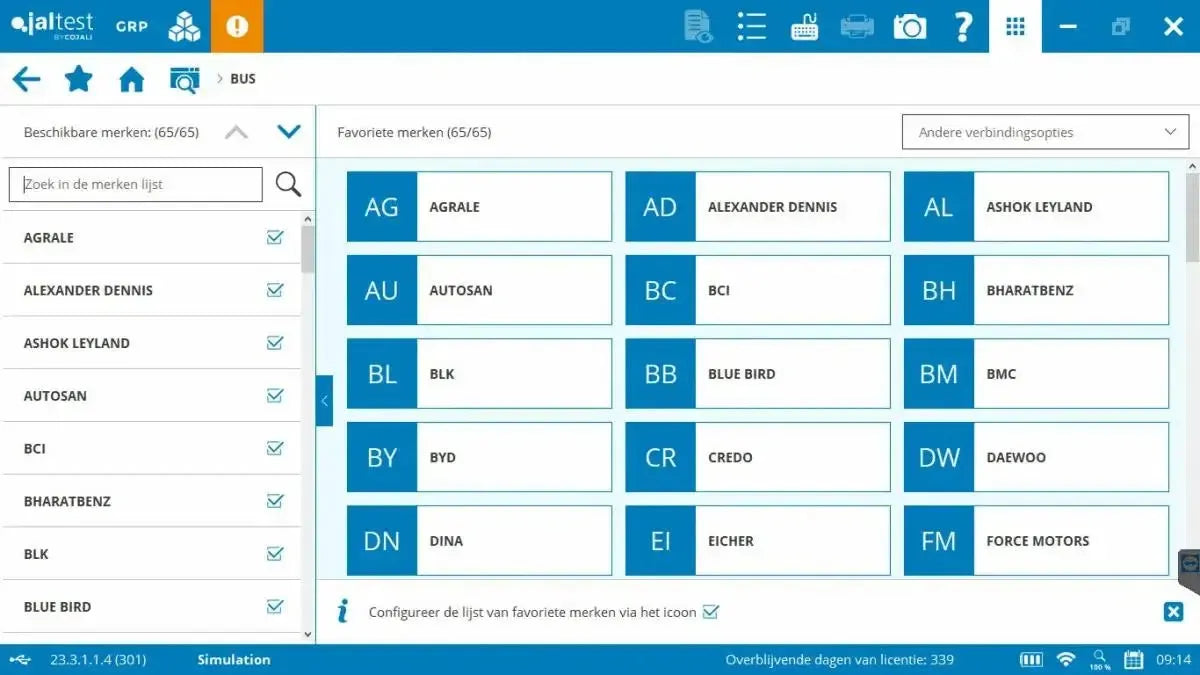 Jaltest Bus Diagnostic Tool