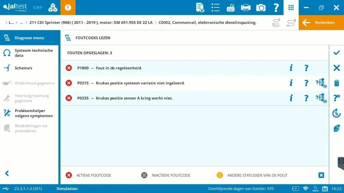 Jaltest LCV (Light Commercial Vehicle) Diagnostic Tool