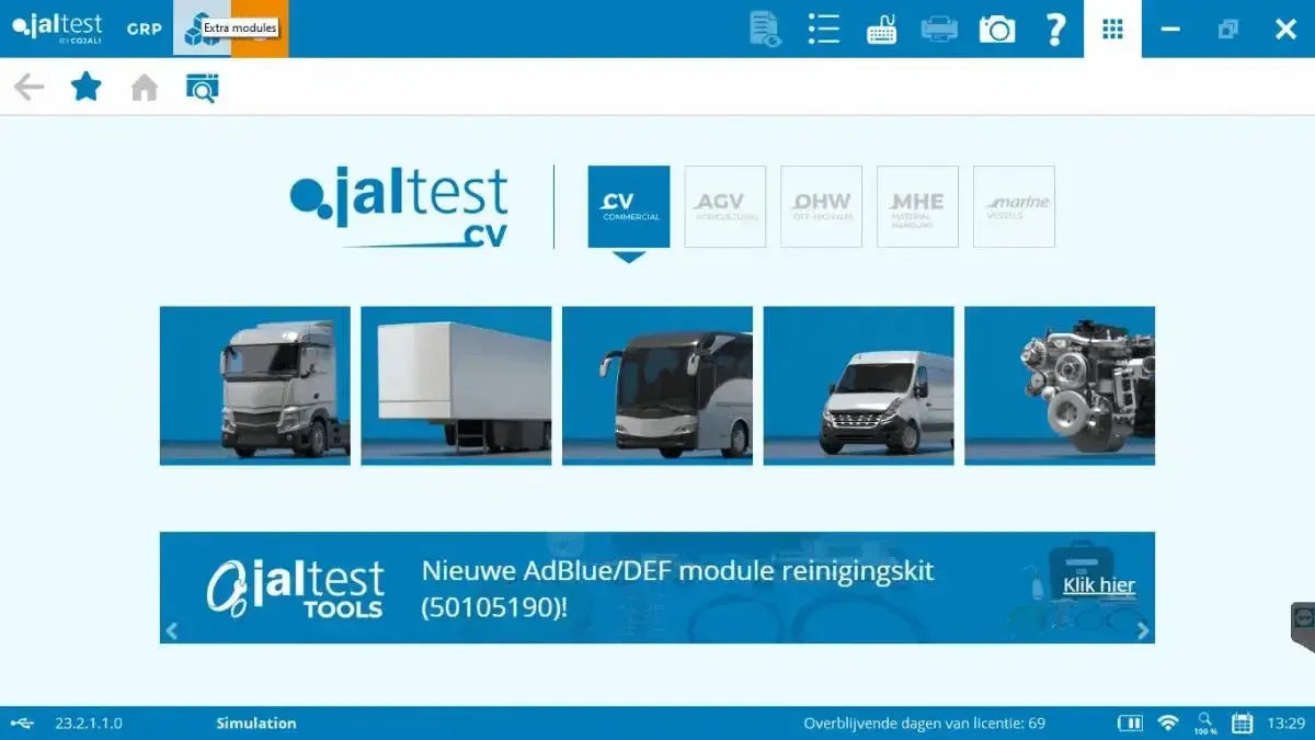 Jaltest LCV (Light Commercial Vehicle) Diagnostic Tool