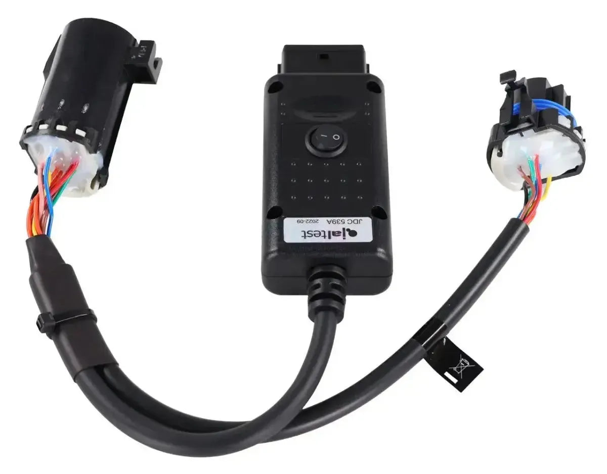Jaltest (JDC539A) | Bobcat 6+6-pins OBD - 16-pins OBD2 Adapter Cable | Internal combustion engine