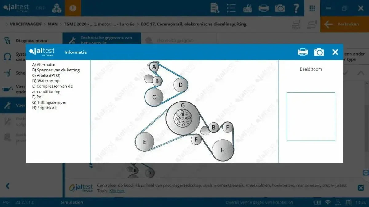 Jaltest CV (Commercial Vehicles) | Diagnostic Tool