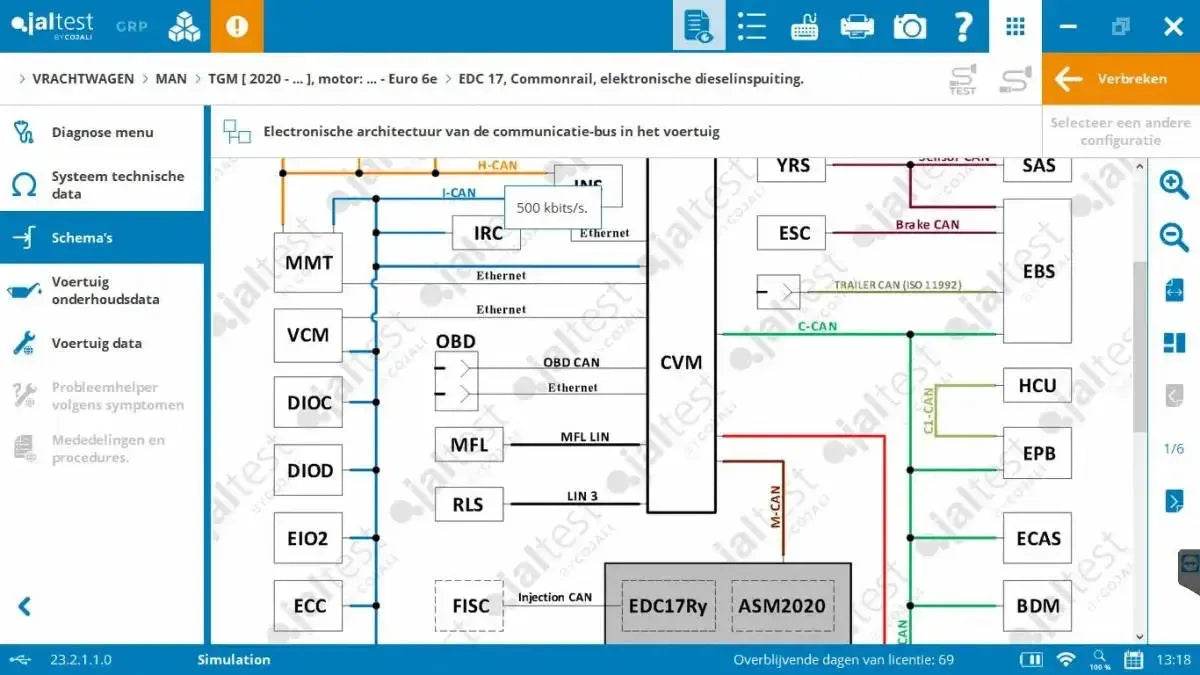 Jaltest CV (Commercial Vehicles) | Diagnostic Tool