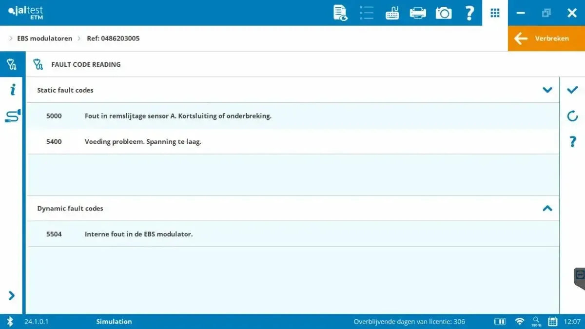 Jaltest (70001007) | ETM Interface Cable V9 | Accessories