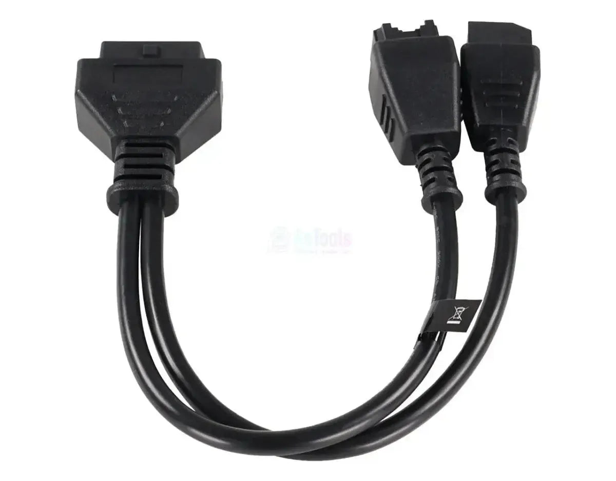 Jaltest (JDC406A) | FCA (SGW) 12+8-pins - 16-pins OBD2 Adapter Cable | Car