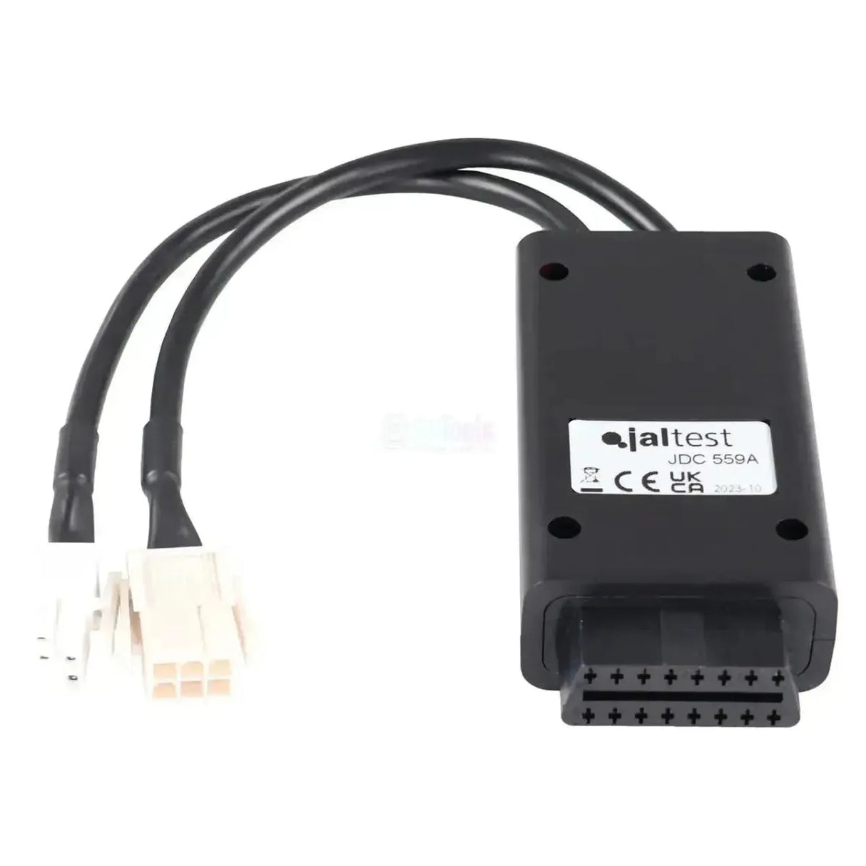 Jaltest (JDC559A) | Haulotte 6+6-pin OBD - 16-pin OBD2 Adapter Cable | Lifting and Hoisting Equipment