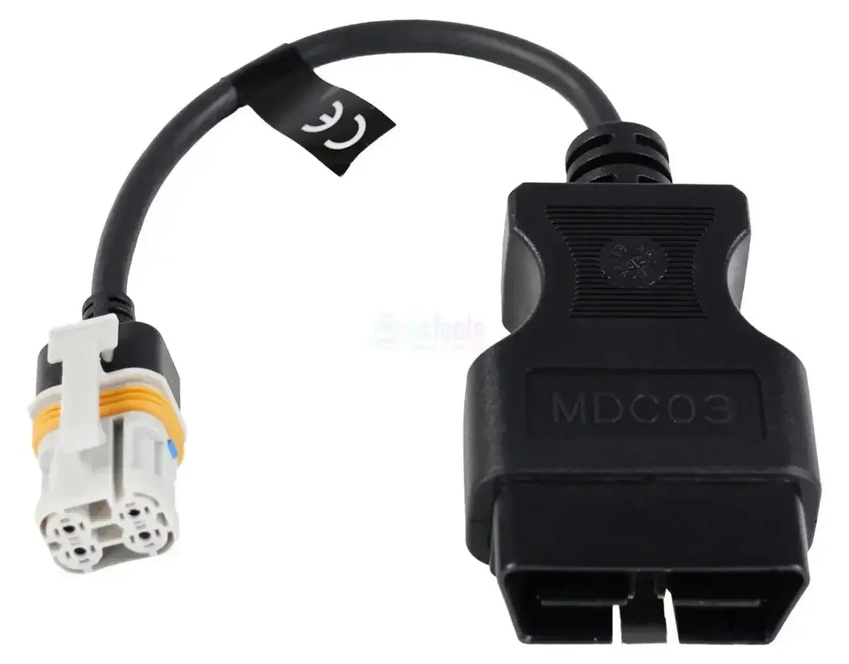 Jaltest (MDC03) | Knorr-Bremse 4-pins EBS - 16-pins OBD2 Adapter Cable | Commercial Vehicle