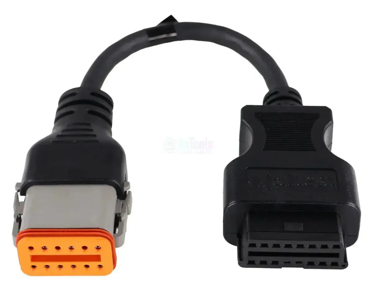 Jaltest (JDC536A) | Komatsu 12-pins OBD – 16-pins OBD2 Adapter Cable | Terrain and Construction Machine