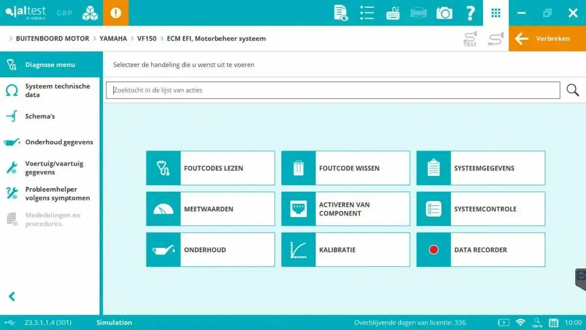 Jaltest Marine (Outboard) Diagnostic Tool