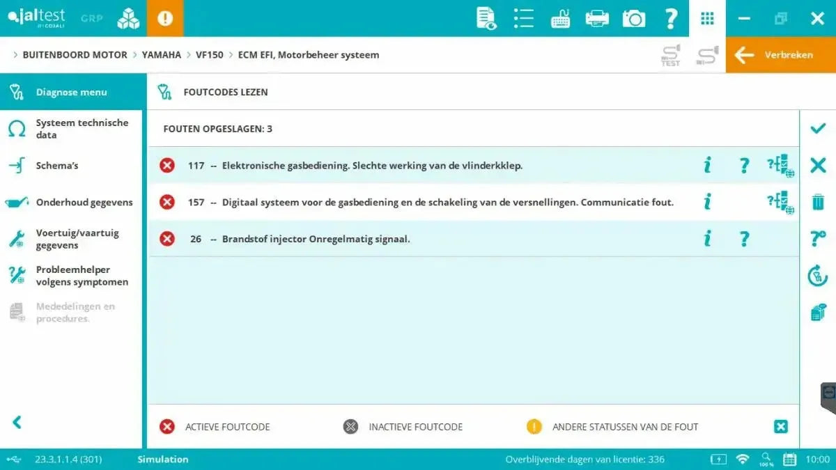 Jaltest Marine (Outboard) Diagnostic Tool