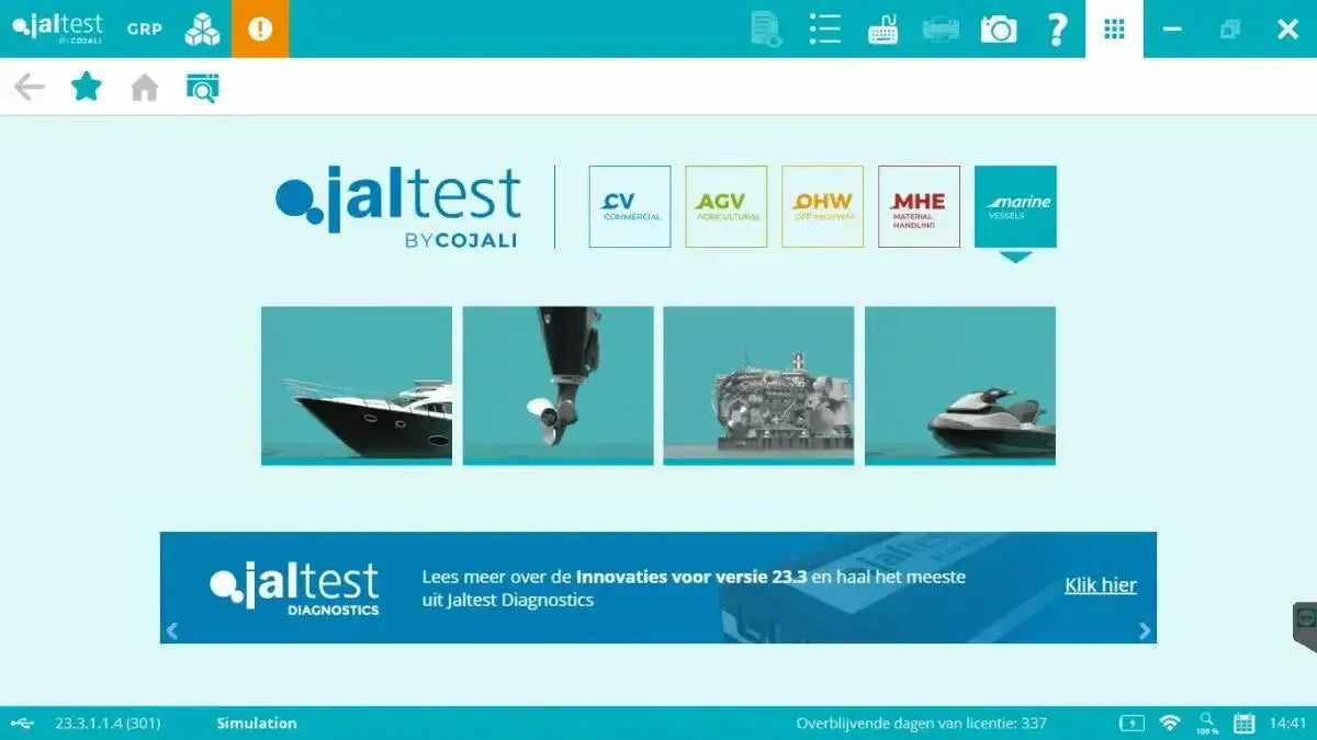 Jaltest Marine (Outboard) Diagnostic Tool