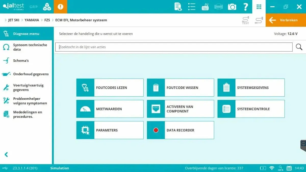 Jaltest Marine (Full) Diagnostic Tool