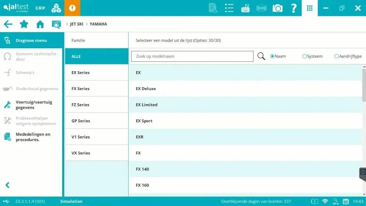 Jaltest Marine (Full) Diagnostic Tool